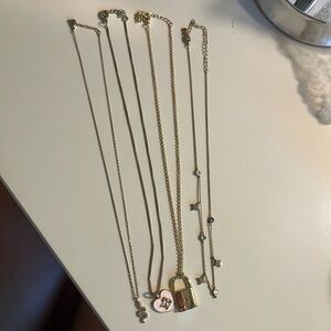 Bundle of 4 Gold Necklaces